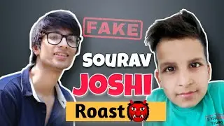 Sourav Joshi Exposed By Saste Roasters😠| Piyush Joshi Exposed |Sourav Joshi Vlog Roast |Alok Malviye