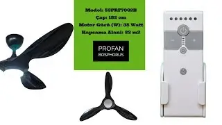 Alsanfan Profan Bosphorus Ceiling Fan For Home