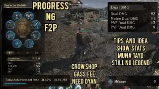 Night Crows - Progress ng F2P (120 DUAL DAMAGE)