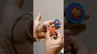 Easy Rakhi making #Rakhi #rakhispecial #rakshabandhan #ytshorts