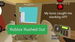 🖥️My boss caught me slacking off!! (Rushed Out)🖥️