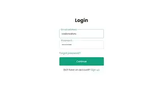 Creating a Modern Login Form Using HTML & CSS Only