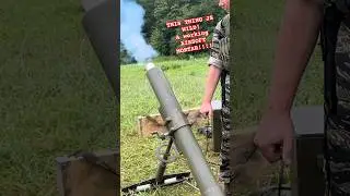 WORKING AIRSOFT MORTAR??? #vietnamwar #airsoft #mortar #shorts #reenactment #milsim #m2