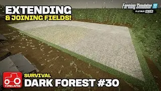 BACK IN THE FOREST!! [Dark Forest Survival] FS22 Timelapse # 30