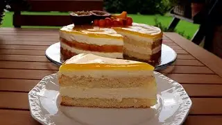 Solero-Torte ohne Gelatine