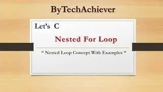 Pattern Programming In C and C++ |Nested Loop