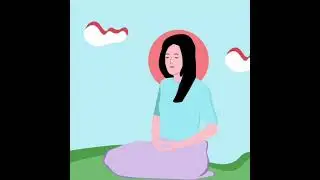 7th International Yoga Day 2021- 2d animation - Yogic breathing