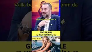 Gözlerimle Kızı Devirdim 😅 "Ata Demirer Nazarım Değer!" #shorts #komedi