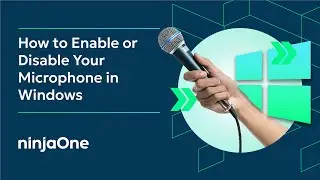 How to Enable or Disable the Microphone in Windows (w/ SCREEN RECORDING)