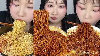 Mukbang Food Challengers Eating Noodles Spicy Yummy Yummy Show Asmr
