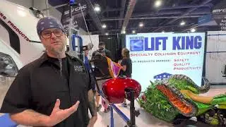 Ryan Evans Visits Lift King Products at SEMA 2022