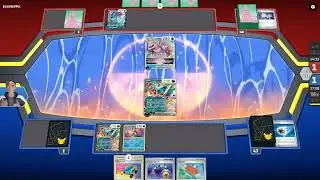 ROARING MOON EX VS PALKIA VSTAR SUDDEN DEATH 1 PRIZER WIN!!!