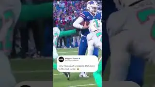 Tony Romo Compares Bills QB Josh Allen To MICHAEL JORDAN