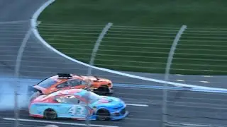 ALLSTAR OPEN Bubba Wallace Stage 2 Win - Grandstands View
