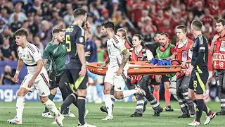 Varga injury Scotland vs Hungary