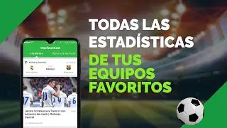 La mejor App para seguir a tus equipos favoritos!!