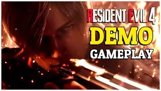 Jogando RE4 pela primeira vez (Resident Evil 4 Remake DEMO)