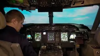 Q400 Sim Short Flight