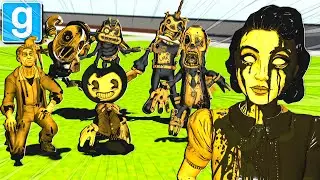 BRAND NEW BENDY AND THE INK MACHINE DARK REVIVAL SPOTLIGHT in Garry's Mod Sandbox