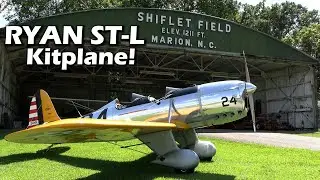 The New RYAN ST-L KITPLANE! Build a Piece of History