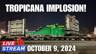 GOODBYE TROPICANA! LIVE IMPLOSION!