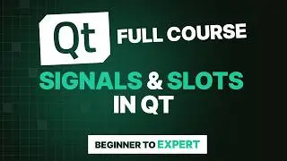 Signals and Slots in Qt | Qt QML Tutorial #3 | Somco Software