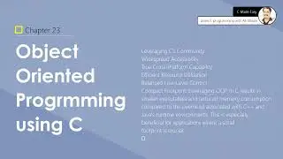 Introduction / Common sense of OOP - What is OOP? (in C Language)
