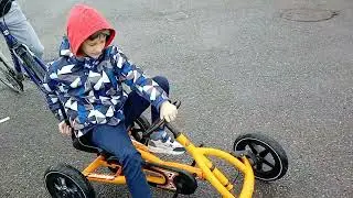 Какой прикольный необычный велосипед - машинка Just Mom