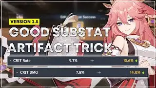 Roll GODLY Artifact With This 2.5 Artifact Tablet - Genshin Impact