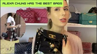 CHANEL HANDBAG COLLECTION- of Alexa Chung! Reviewing her ICONIC Chanel bags!