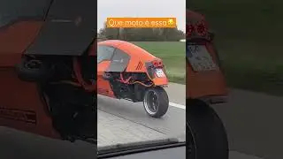 E essa moto que parece que veio do futuro? 😱😱 