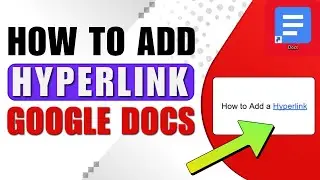 How to Add a Hyperlink in Google Docs