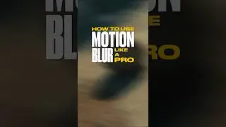 Add Motion Blur like a Pro #davinciresolve