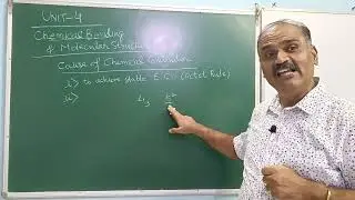 Chemical Bonding & Molecular Structures , Class 11 Lecture 1(Part-1/2)