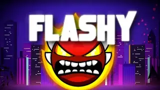 Flashy by Azuvy | (Insane Demon) Geometry Dash