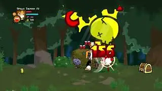 Castle Crashers - Beating the troll boss on Insane