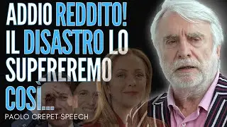 Discorso ASSURDO di Paolo Crepet, ascoltalo anche tu.