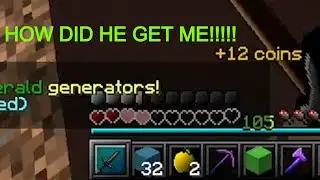 How Did He Get Me From THERE!!!!!!!!! | Minecraft Bedwars