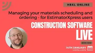 Managing your materials scheduling and ordering for 