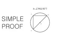 Can You Prove the Right Angle in a Semicircle?