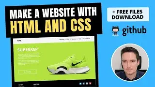 How to Make a Website with HTML and CSS from Scratch - HTML Tutorial