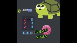 How to add color_roles with Carl bot on Android