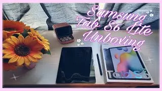 Samsung Galaxy S6 Lite 😍 Unboxing + First impressions Plus Making A Thumbnail 💞🌸