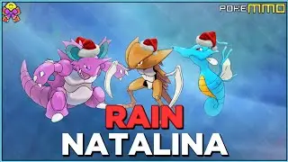 RAIN NATALINA SUBINDO O NOSSO ELO! - PokeMMO PvP OU