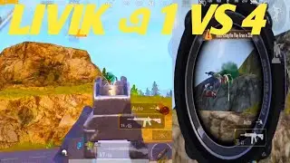 pubg Mobile livik 1vs4.pubg mobile.Mr bd gamer