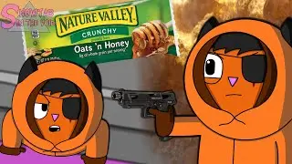 Gingtab Opens a Nature Valley Granola Bar on the Couch - Snowtab in the Void (Season 6 Episode 4)