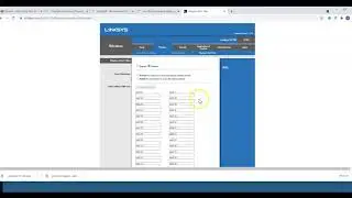 Linksys wireless router