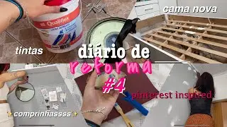 RENOVATION DIARY 4 - New bed + walls ✨😙 part 2