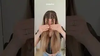 Cute Hair style Girls Simple and Easy😍: 