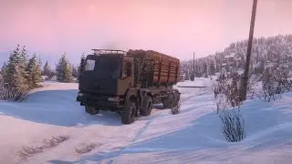 Power To The Masses | transport a Medium logs in lmandra map | snowrunner